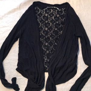 Sexy black cardigan from Urban Outfitters